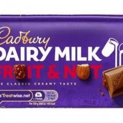 Dairy Milk Fruit & Nut 110G