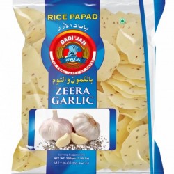 Rice Papad Zeera Garli