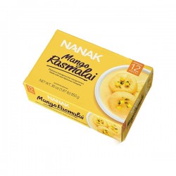 Mango Rasmalai 12Pc