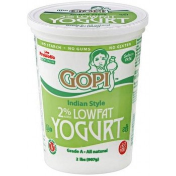 GOPI YOGURT LOWFAT 2LB