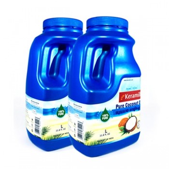 KERAMILL PURE COCONUT OIL 1LTR