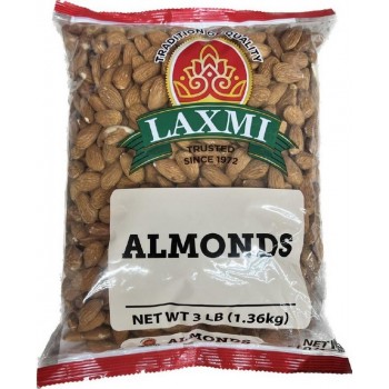 LAXMI ALMONDS 3LB