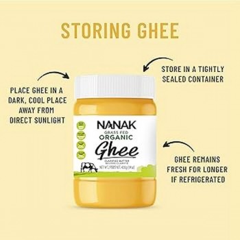 Nanak Grass Fed Organic Ghee