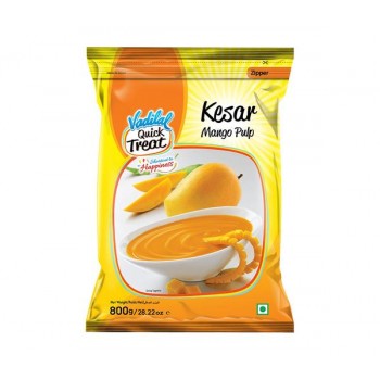 VADILAL KESAR MANGO PULP 800G