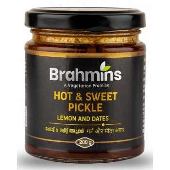 Brahmins Hot&Sweet Pickle