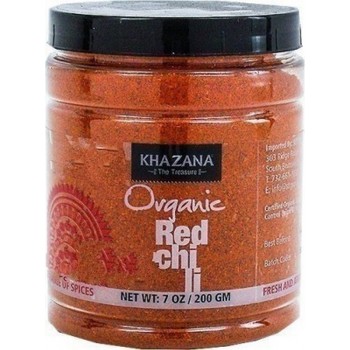 KHAZANA ORGANIC RED CHILI 200g