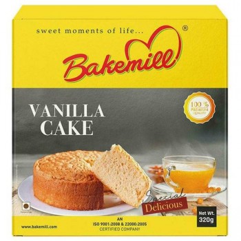 bakemill vanilla cake 320g