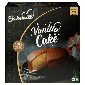 bakemill veg vanilla cake 400g