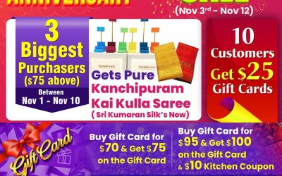 2nd Anniversary Deepavali Sale